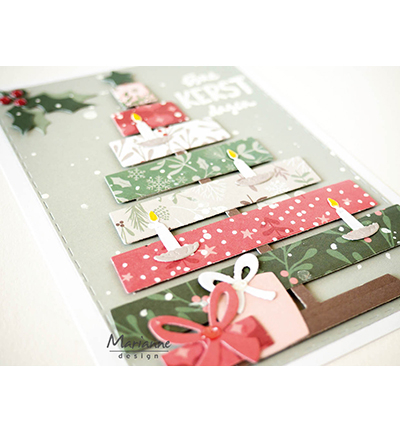 PK9217 - Marianne Design - Merry Christmas - A4 - Pretty Papers Blocks - Detail 11