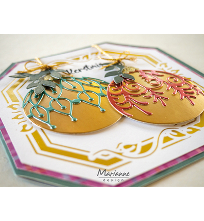 CR1682 - Marianne Design - Hot Foil - Anja's Classic Octagon - Hot Foil Die - Detail 2 CR1682 - Marianne Design - Hot Foil - Anja's Classic Octagon - Hot Foil Die - Detail 2