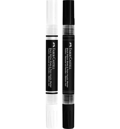 FC-285503 - Faber Castell - FC Black Edition Shake & Paint, Black,white - FC Black Edition Shake & Paint - Detail 1
