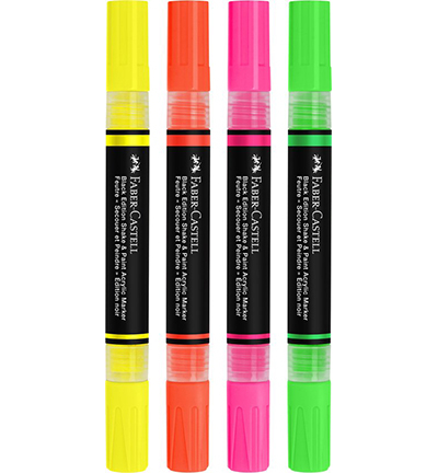 FC-285505 - Faber Castell - FC Black Edition Shake & Paint, Neon kleuren - FC Black Edition Shake & Paint - Detail 1