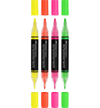 FC-285505 - Faber Castell - FC Black Edition Shake & Paint, Neon kleuren - FC Black Edition Shake & Paint - Detail 2