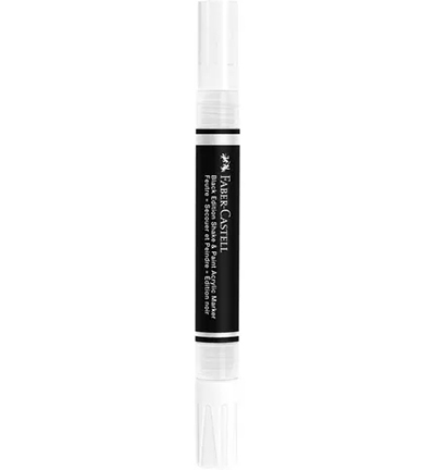 FC-285511 - Faber Castell - FC Black Edition Shake & Paint, White - FC Black Edition Shake & Paint - Detail 1