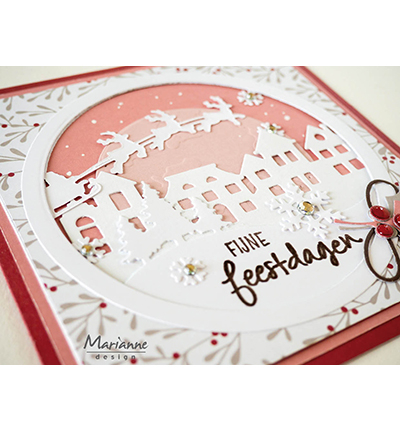 LR0934 - Marianne Design - Santa & sleigh - Noël, hiver - Detail 2