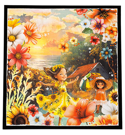 SL-ES-CPP376 - StudioLight - Collage Paper Pad Summer Beauty Essentials nr.376 - Collage Paper Pad - Detail 1