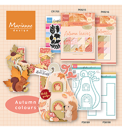 PK9216 - Marianne Design - Autumn leaves - cardstock - Cardstock - Detail 2