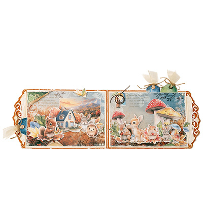 SL-CA-CD1036 - StudioLight - Wooden frame Charming Autumn nr.1036 - Automne, Halloween - Detail 3