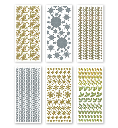 3.9910 - JeJe - Stars & Snowflakes - Sets peel-off & multipacks - Detail 1