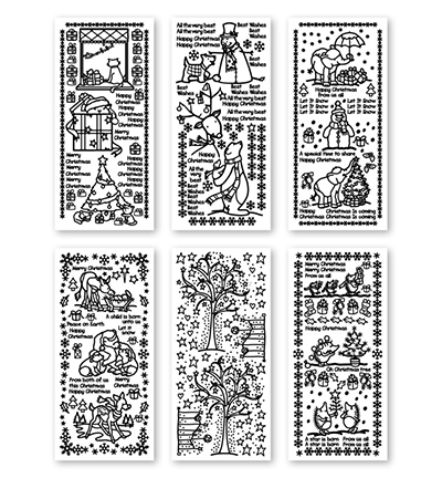 3.9998 - JeJe - Cute Christmas Designs - Sets peel-off & multipacks - Detail 1
