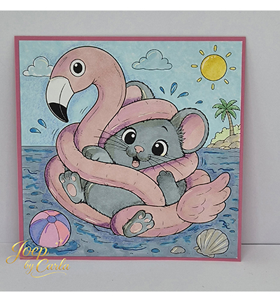 JBC-KK-2601001 - Joep By Carla - Milo op Vakantie - 12 kleurplaten - Coloriage de Milo - Detail 4