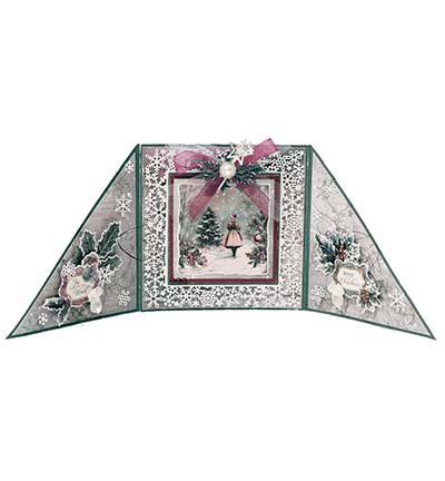 JMA-CB-CD1061 - Jenine's - Christmas greens Christmas Blush nr. 1061 - Noël, hiver - Detail 2