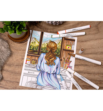 SL-CO-MARK48 - StudioLight - Alcohol Markers Colorless Blenders Essentials nr. 48 - Alcohol markers Studio Light - Detail 2 SL-CO-MARK48 - StudioLight - Alcohol Markers Colorless Blenders Essentials nr. 48 - Alcohol markers Studio Light - Detail 2