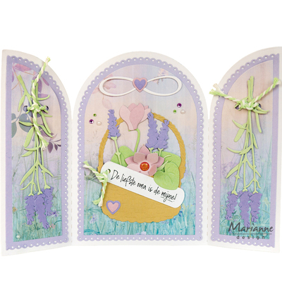 PK9204 - Marianne Design - Earth tones - A4 - Pretty Papers Blocks - Detail 3