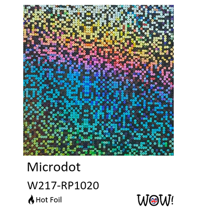 W217-H1020 - Wow! - Hot Foil, Microdot - Wow! Hot Foil - Detail 1
