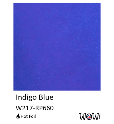 W217-RP660 - Wow! - Hot Foil, Indigo Blue - Wow! Hot Foil - Detail 1