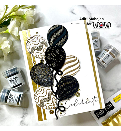 W216-MG22 - Wow! - Peruvian Gold - Fabulous Foil - Detail 1