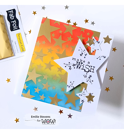 W216-MG22 - Wow! - Peruvian Gold - Fabulous Foil - Detail 2