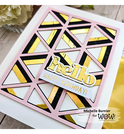 W216-MG22 - Wow! - Peruvian Gold - Fabulous Foil - Detail 5