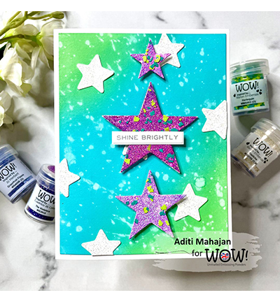 WS415X - Wow! - Pastiche *Marion Emberson* - Poudres embossing glitter - Detail 1 WS415X - Wow! - Pastiche *Marion Emberson* - Poudres embossing glitter - Detail 1