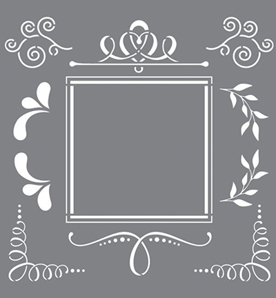 PYI102-A - DecoArt - Quirky - Mask stencils - Detail 3