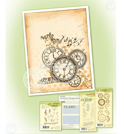 95.4490 - Leane Creatief - Symmetrical designs - Nid d'abeille - Detail 1