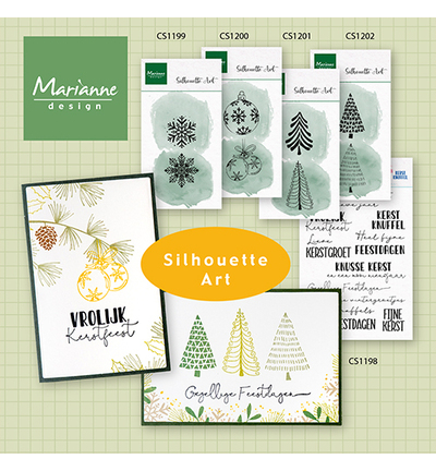 CS1198 - Marianne Design - Tampon Transparent – Douce salutation de Noël - Clear Stamps - Detail 14 CS1198 - Marianne Design - Tampon Transparent – Douce salutation de Noël - Clear Stamps - Detail 14