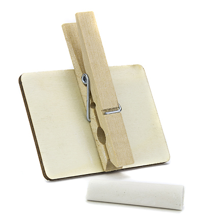 AP33408 - Stafil - Tableau avec pinces à linge en bois - Disques, panneaux - Detail 1