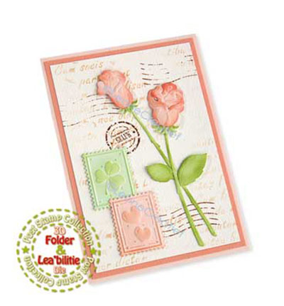 35.9396 - Leane Creatief - 3D Gabarit de gaufrage Timbres & matrice, Occasions Familiales - Gabarit de Gaufrage - Detail 1