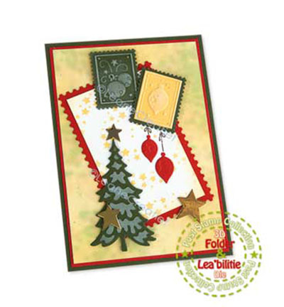 359.563 - Leane Creatief - 3D gabarit de gaufrage, Timbres de Noël - Gabarit de Gaufrage - Detail 1