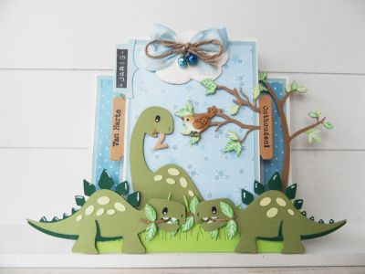 COL1400 - Marianne Design - Eline's Dino's - Collectables - Detail 1