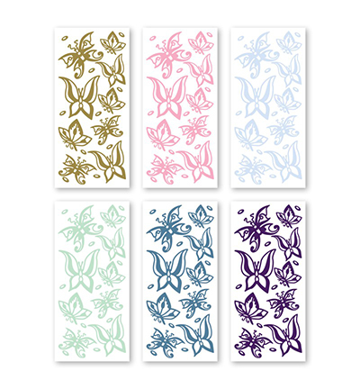 3.9860 - JeJe - Butterflies - Sets peel-off & multipacks - Detail 1