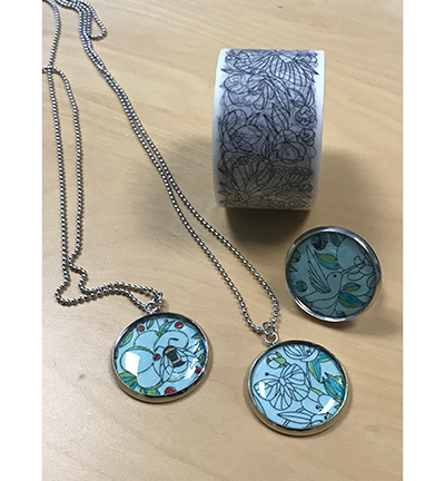 12445-4501 - Hobby Crafting Fun - Epoxy DOT Stickers rond - Autocollants Epoxy Dome - Detail 3