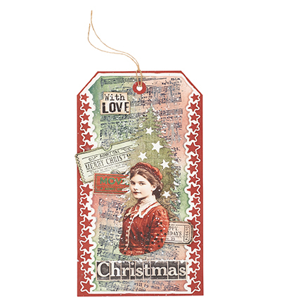 SL-GR-STAMP844 - StudioLight - Winter wonderland Grunge Collection nr.844 - Noël, hiver - Detail 1