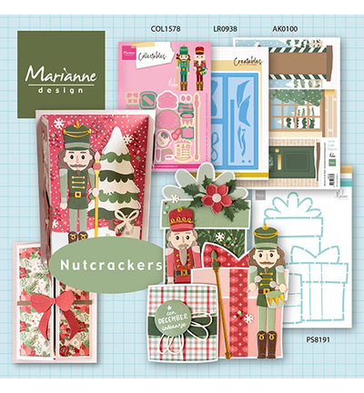 AK0100 - Marianne Design - Home for Christmas by Marleen - Marleen - Detail 2