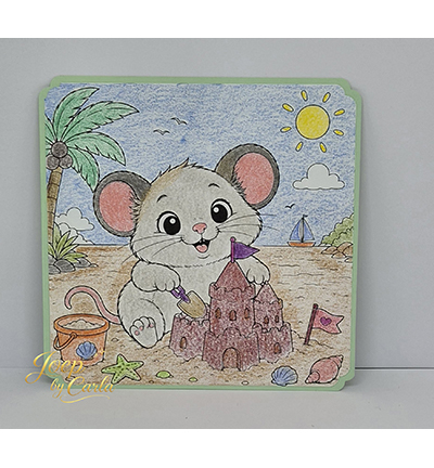 JBC-KK-2601001 - Joep By Carla - Milo op Vakantie - 12 kleurplaten - Coloriage de Milo - Detail 5