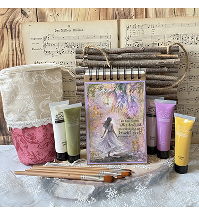 JMA-ES-ACP47 - Jenine's - Mist & Moss Essentials nr. 47 - Acrylic Paint - Detail 4