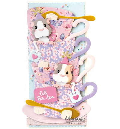 PK9204 - Marianne Design - Earth tones - A4 - Pretty Papers Blocks - Detail 4