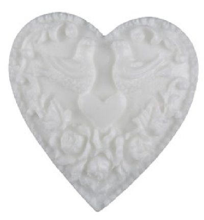 740039-21 - Stafil - Heart with doves - Moules Silicone - Detail 1