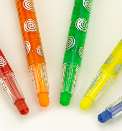 FC-120004 - Faber Castell - Crayons cire rotatifs FC . Boite en carton. - Craies cire - Detail 2 FC-120004 - Faber Castell - Crayons cire rotatifs FC . Boite en carton. - Craies cire - Detail 2