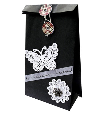 40720001 - Ursus - Black Gift Bags - Sacs en papier - Detail 1