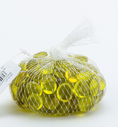 7612-41 - Stafil - Pierres en verre, jaune - Pierres en verre, ø 1.4cm - Detail 1