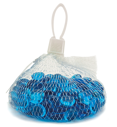 7612-44 - Stafil - Pierres en verre, turquoise - Pierres en verre, ø 1.4cm - Detail 1