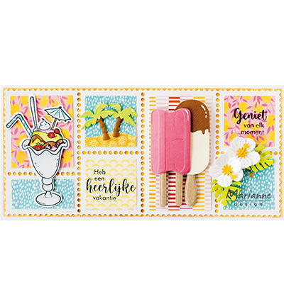 PK9190 - Marianne Design - Fresh Lemonade - A4 - Pretty Papers Blocks - Detail 7