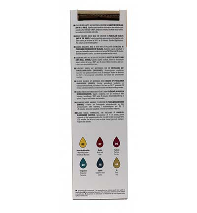 756-472 - Pebeo - Set Initiation Gloss nr.2 - Porcelaine 150 Sets - Detail 2