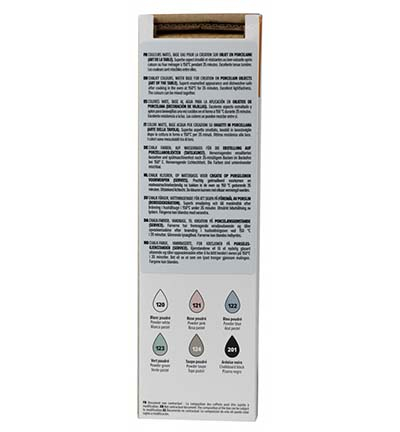 756-473 - Pebeo - Set Initiation Chalk - Porcelaine 150 Sets - Detail 2