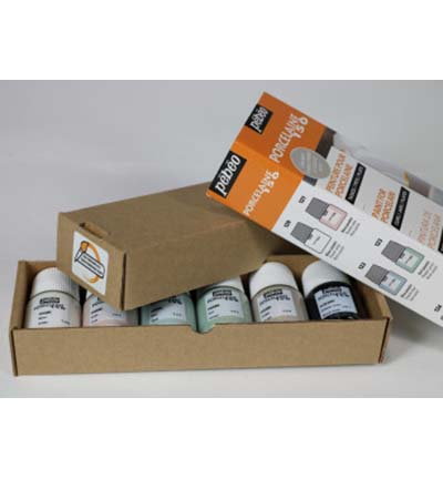 756-473 - Pebeo - Set Initiation Chalk - Porcelaine 150 Sets - Detail 3