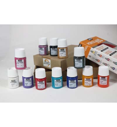 757-471 - Pebeo - Set Exploration, Gloss nr.1 - Porcelaine 150 Sets - Detail 1