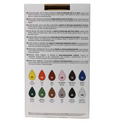 757-472 - Pebeo - Set Exploration, Gloss nr.2 - Porcelaine 150 Sets - Detail 2