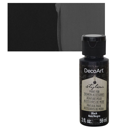 DASAL01-30 - DecoArt - Black - Stylin - Detail 1