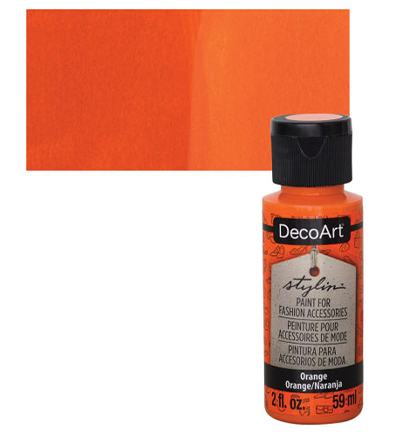 DASAL07-30 - DecoArt - Orange - Stylin - Detail 1