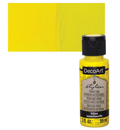 DASAL08-30 - DecoArt - Yellow - Stylin - Detail 1